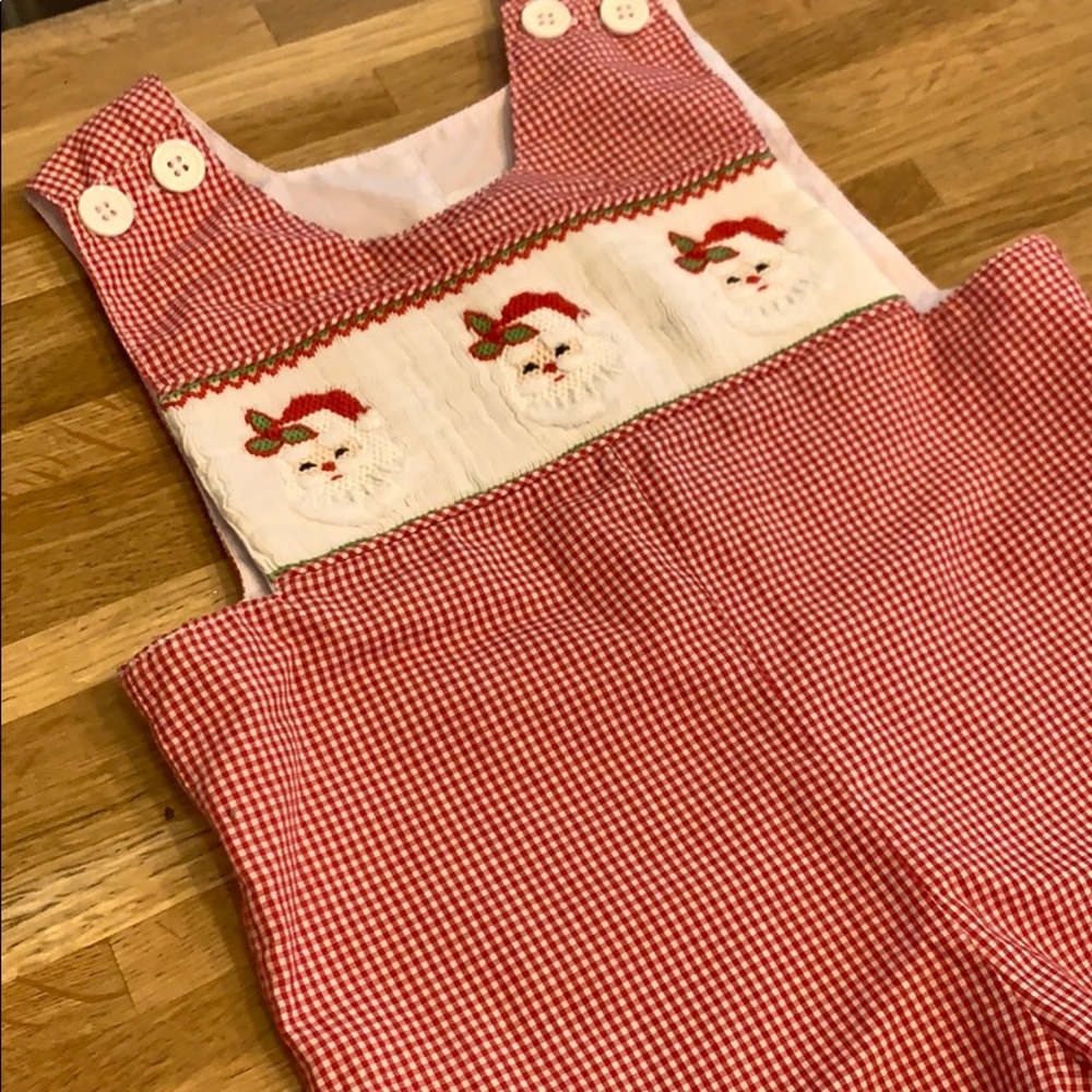 Santa Smocked Jon Jon